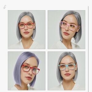 NEW Stylish Readers 1.50 Colored Frames in 6 Designs - Sold Individually